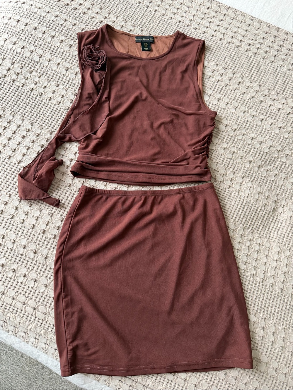 House of Harlow 1960 Mini Skirt Set